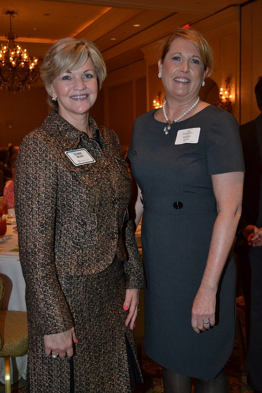 Diane Muir and Kelley Lavin