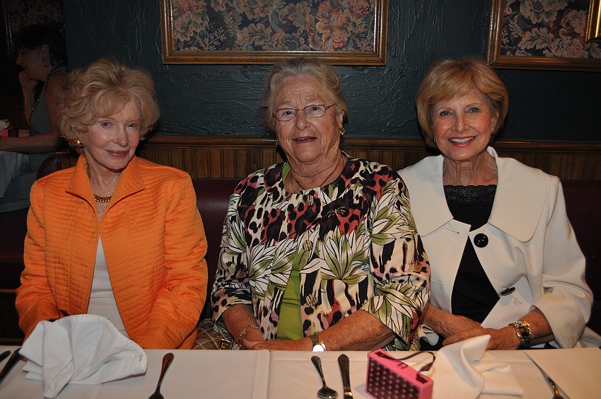 Pat Naggiar, Mary Lou Louglin and Juanita Connell