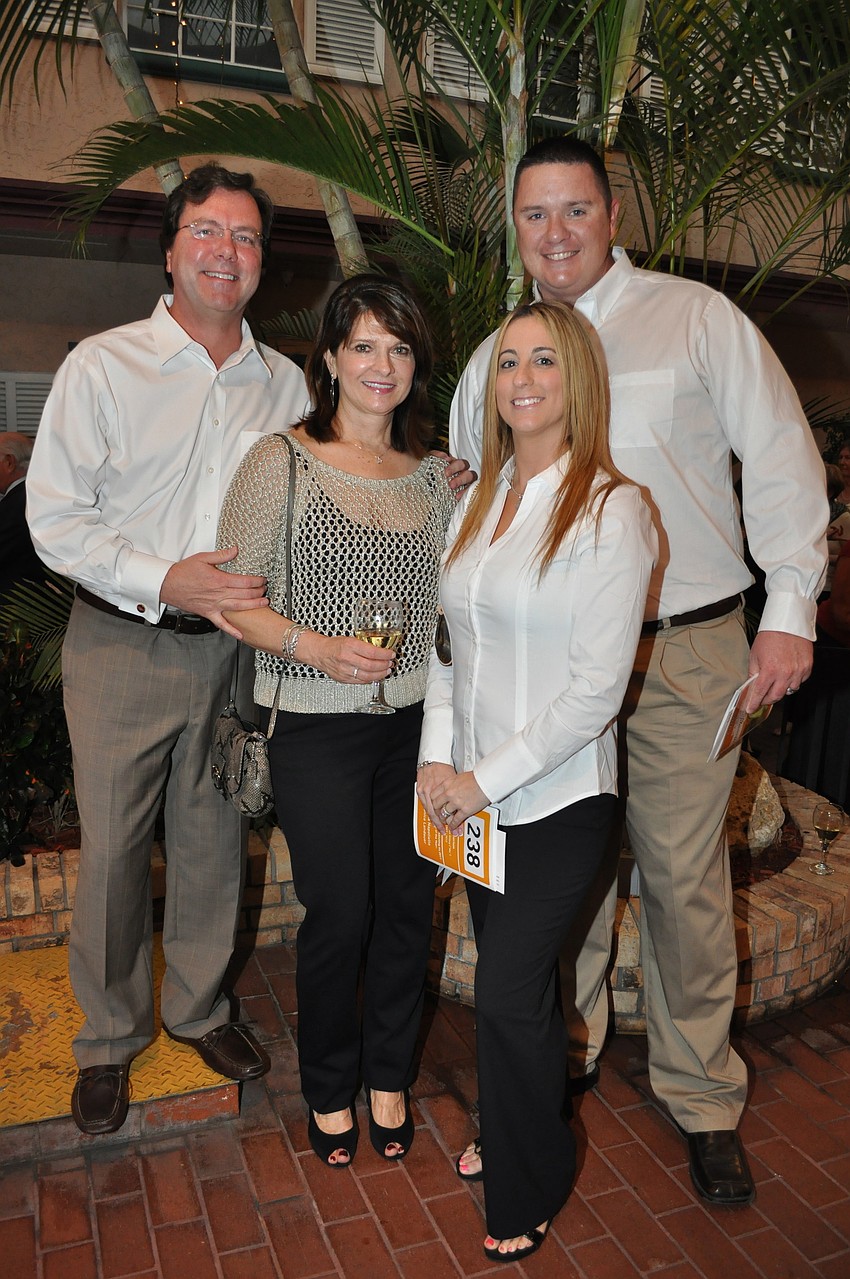 Dr. Don and Susan Negroski, Jennifer Tulman and Matt Weichert