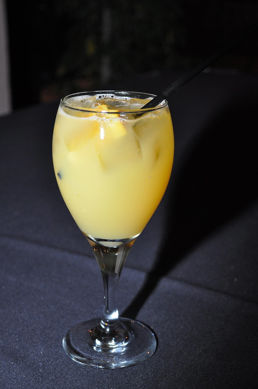 The featured drink of the evening was a 