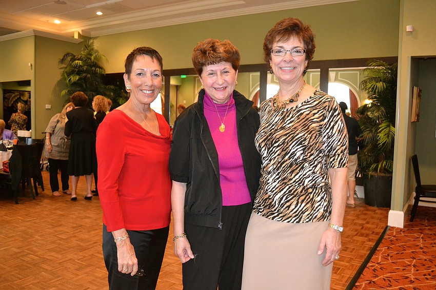 Joann Nevins, Antonette Cunningham and Debbie Frank