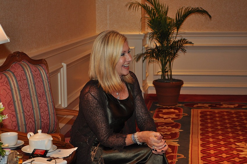 Guest speaker Olivia Newton-John