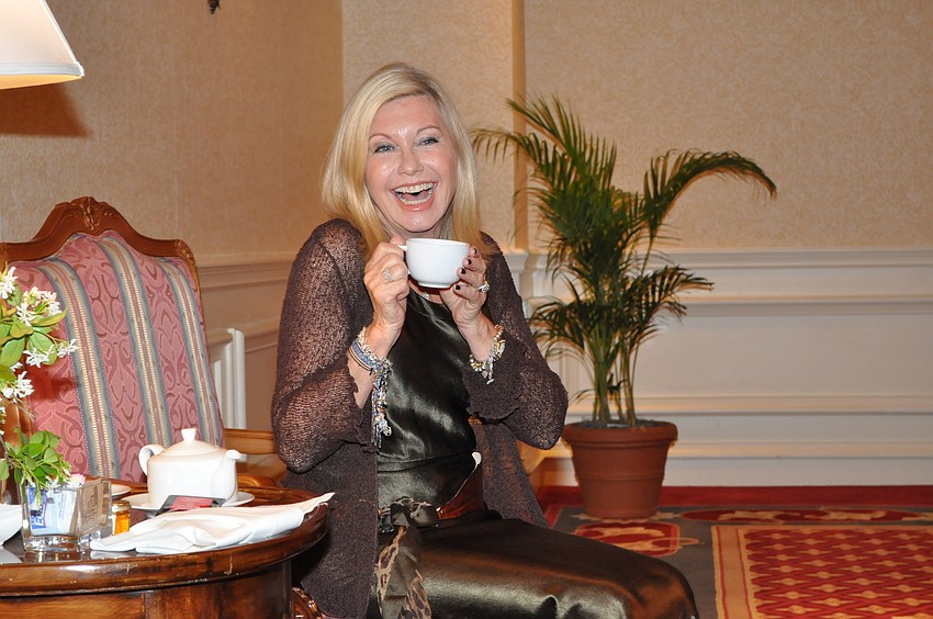 Guest speaker Olivia Newton-John