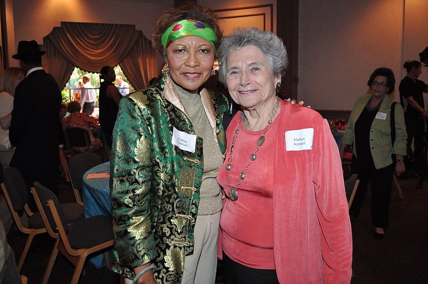 Aubrey Odeman and Marilyn Harwell