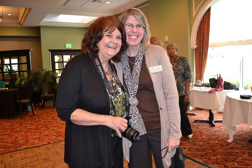 Peg Palmer and Annie Swartz