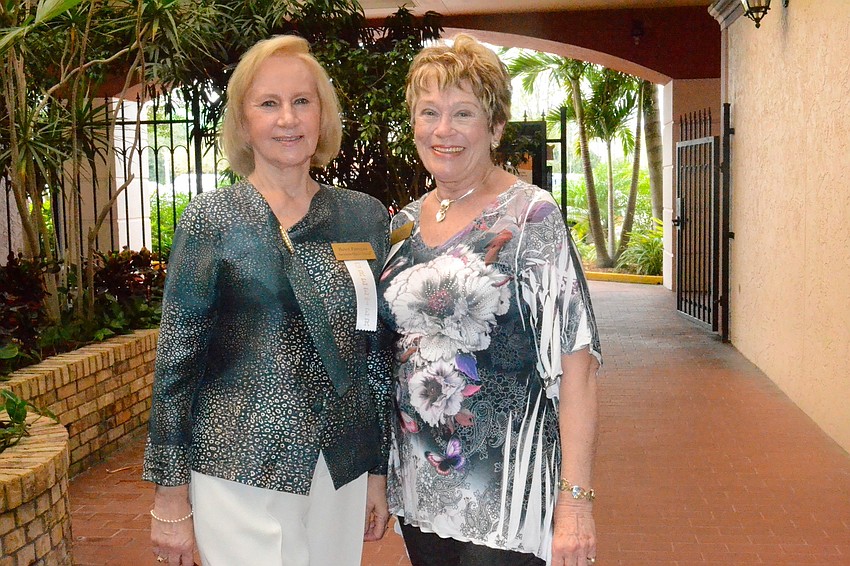 Helen Panoyan and Pat Barron