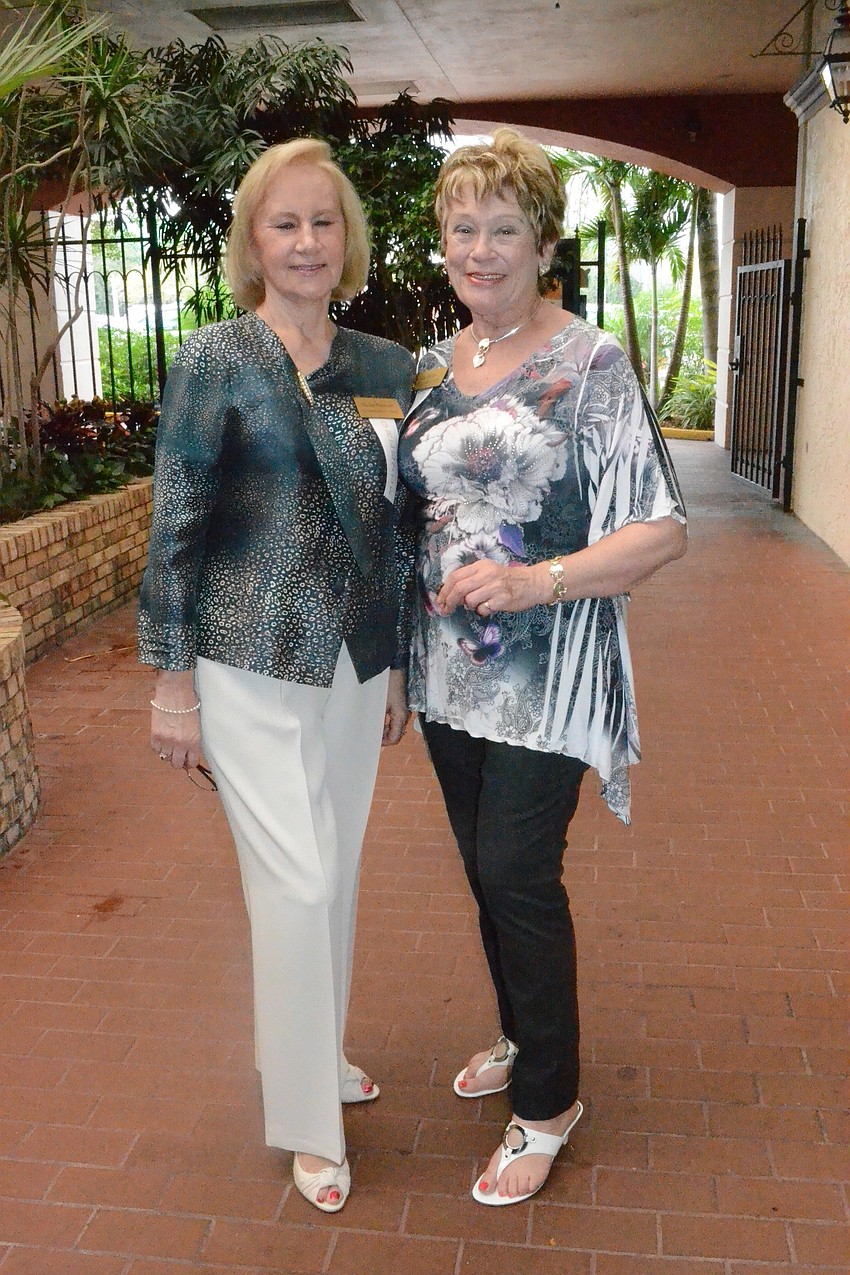 Helen Panoyan and Pat Barron