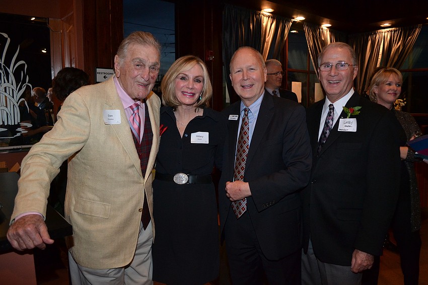 Dan Paradies, Hillary Steele, Scott  Anderson and Larry Haspel