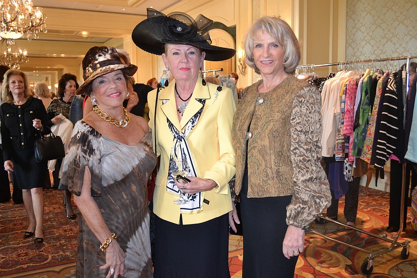 Joan Partridge, Sally Jaret and Karel Beck