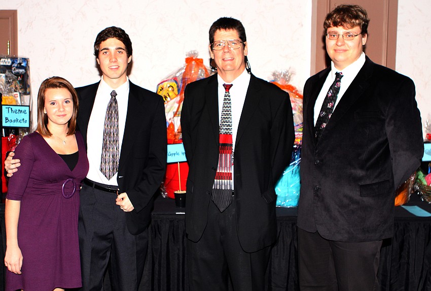 Lyndi French-Pecor, Daniel Greene, David Payne and Zachary Meek