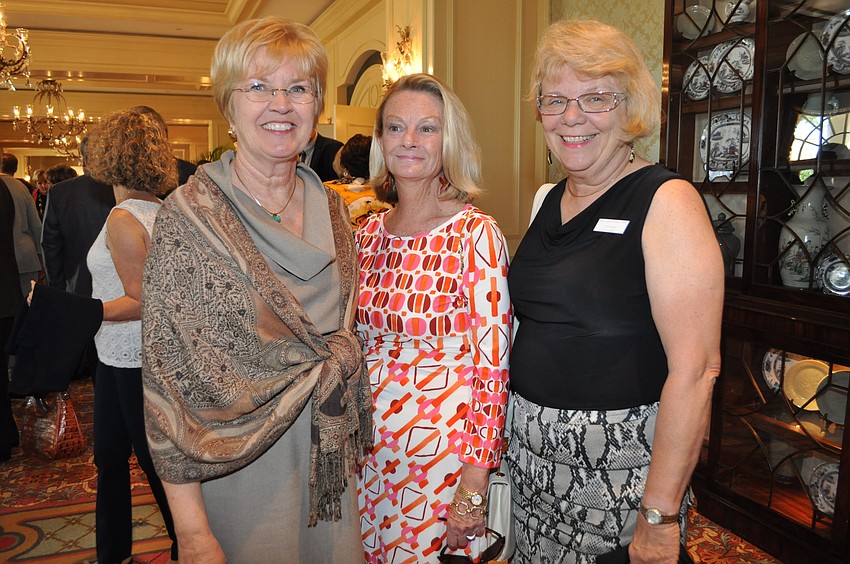 Marjie Peter, Bunny Coelingh and Carolyn Eagen