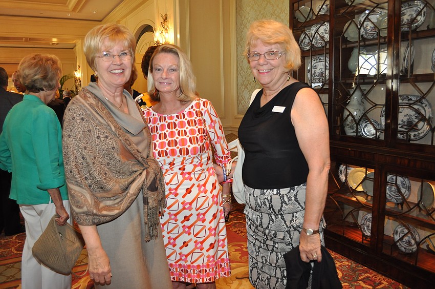 Marjie Peter, Bunny Coelingh and Carolyn Eagen