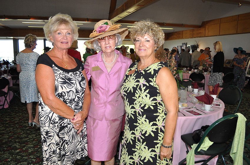 Maggie Petersohn, Joan Suddarth and Tamalie Paradis