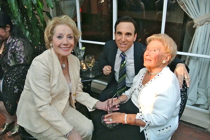 Lee Peterson, Brian Lipton and Bea Friedman