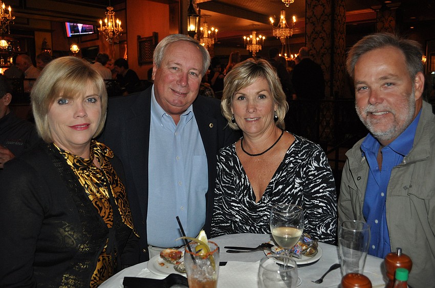 Noel Gilliland, Bill Balkwill, Gail Balkwill and Mark Gilliland