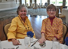 Susan Johnson and Joelle Hamorit