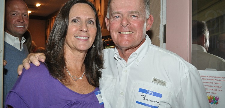 Event coordinators Penny and Les Brassington