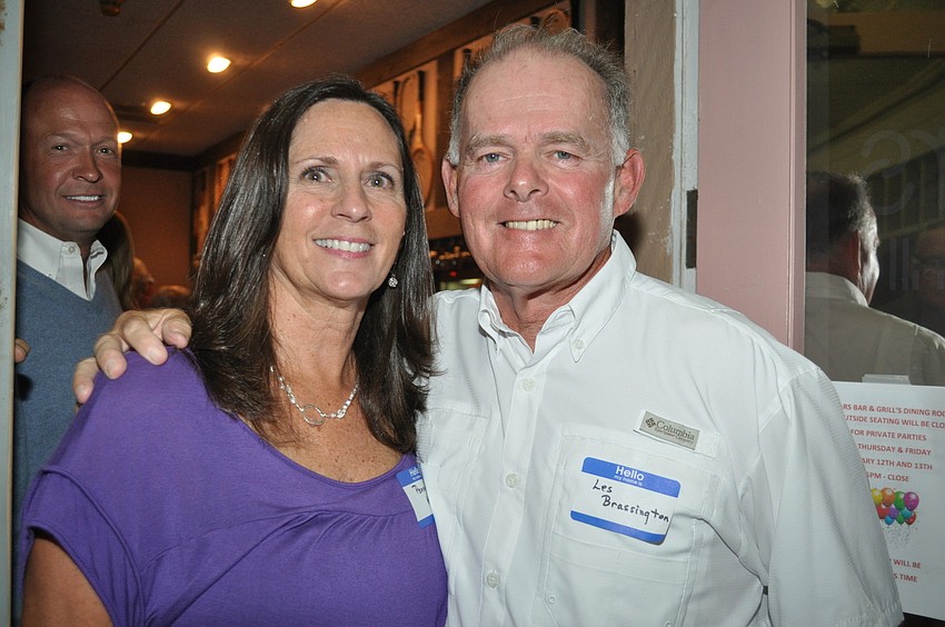 Event coordinators Penny and Les Brassington