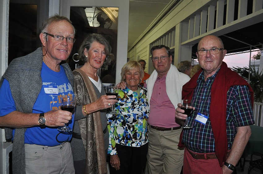 Greg McCain, Erika Beyer, Joan and Howard Viguers and Horst Lechte