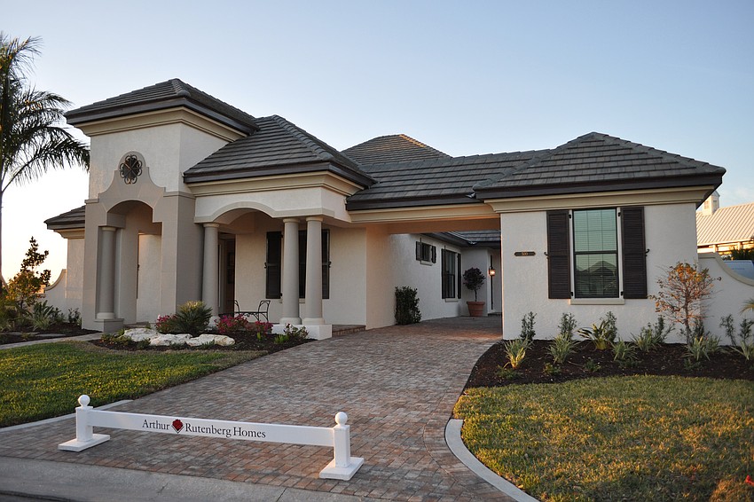 The Martinique model boasts 3,817 square feet of living space.