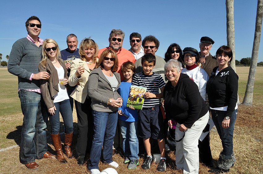 The Pinellas County Osteopathic Medical Society attended a polo match for the first time this year.