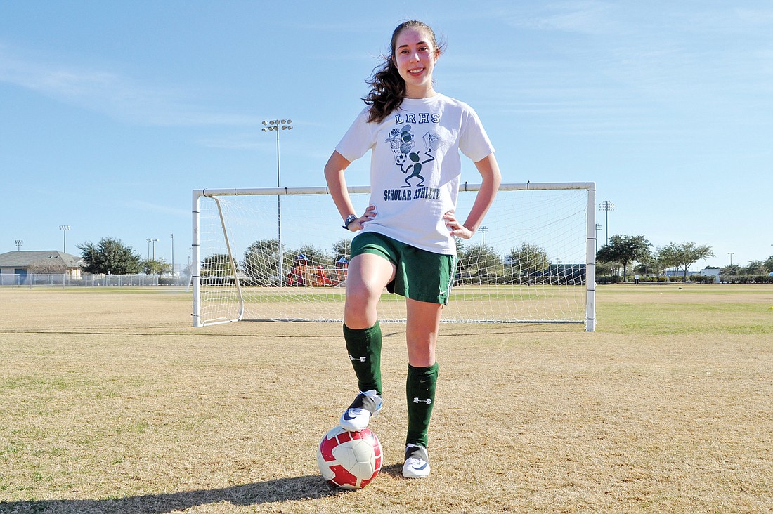 Lakewood Ranch senior Haley Martin hopes to play collegiate soccer next year.