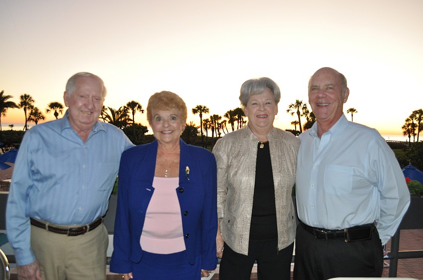 Ted and Shirley Alesczyk and Eloise and Carleton Godsey