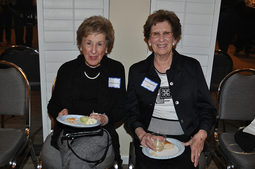Florence Levine and Betty Bononi