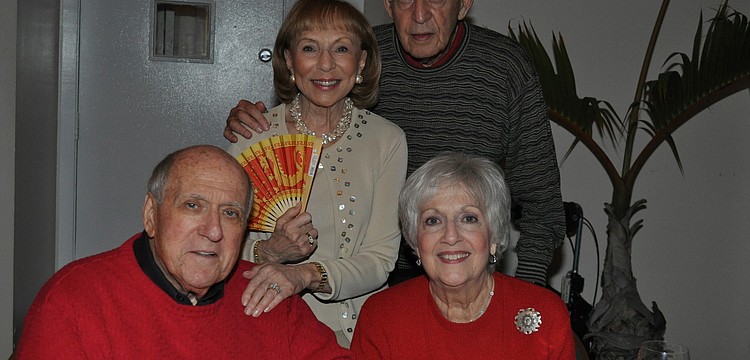 Albie Frank, Claire Spivack, Andy Frank and Stewart Spivack