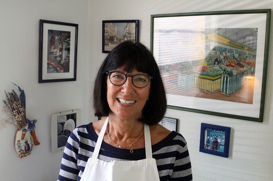 Sloan has lived in France for 41 years and started one of the first cooking schools outside of Paris in Lyon in 1979, Les Gastronomes de Paris.