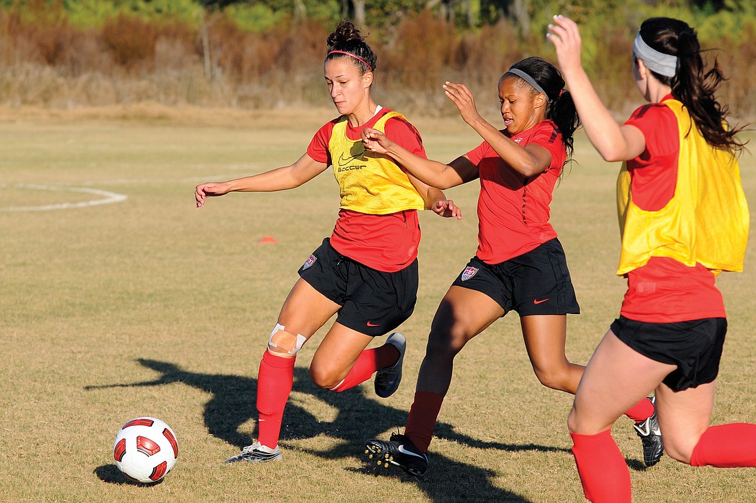 Twenty-four members of the U.S. Under-23 Women's National Team participated in a weeklong training camp Jan. 16 to 22, at Premier Sports Campus at Lakewood Ranch.
