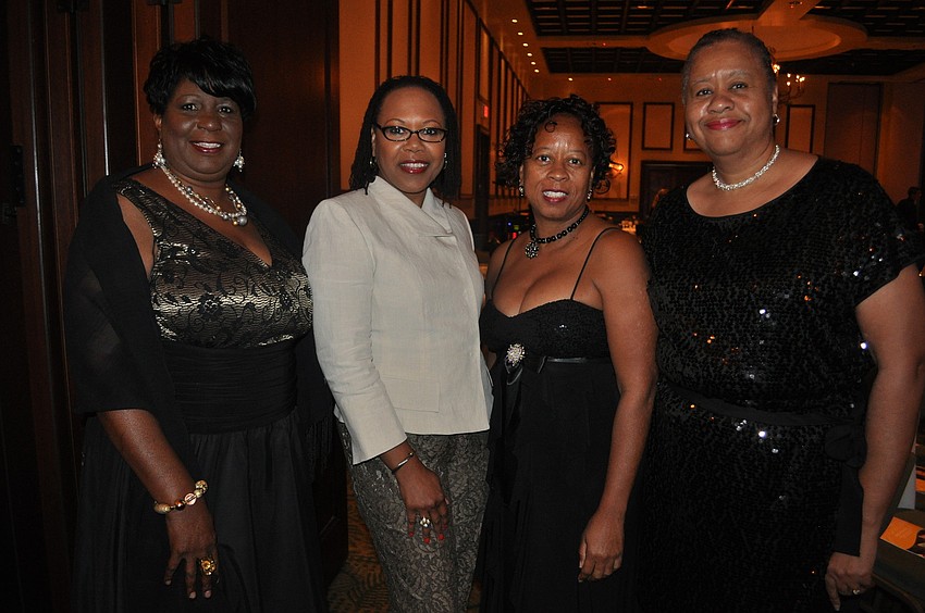 Ethel Robinson, Brenda Belsito, Lillian Williams and Mary Footman attend church together.