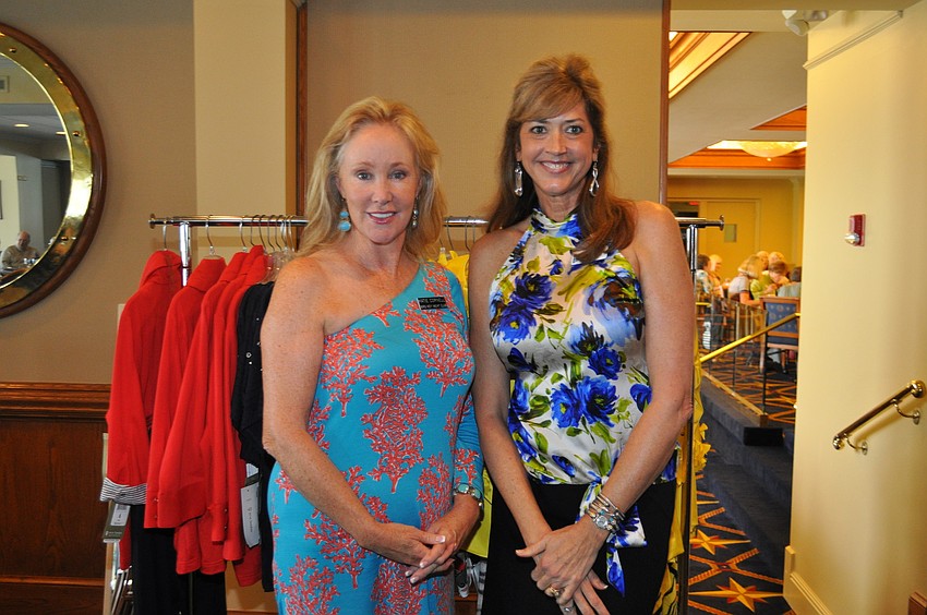 Incoming Style Show Chair Katie Cornell and former Style Show Chair Rene Brooks