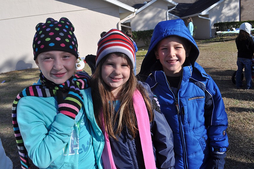 Gloria Wolff, Sydney Christensen and Stephan Porg are in the same second-grade class.