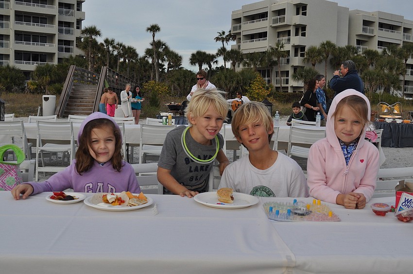 Sophie Niebuhr, Nino Schuetz, Daniel Schuetz and Chloe Niebuhr