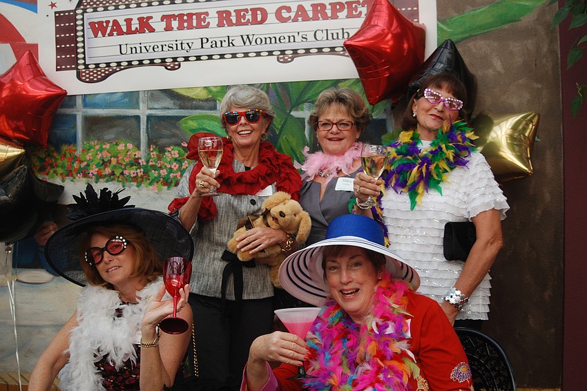 Clockwise from bottom left are: Candice Miller,  Barbara Romig Mary Conkllin, Carolyn Kluding and Barbara Stapleton.
