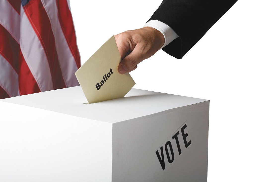 Voters can also return absentee ballots on Election Day up to 7 p.m. tonight.