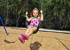 Four-year-old Lilly Mencinsky will start kindergarten at Gene Witt in the fall.