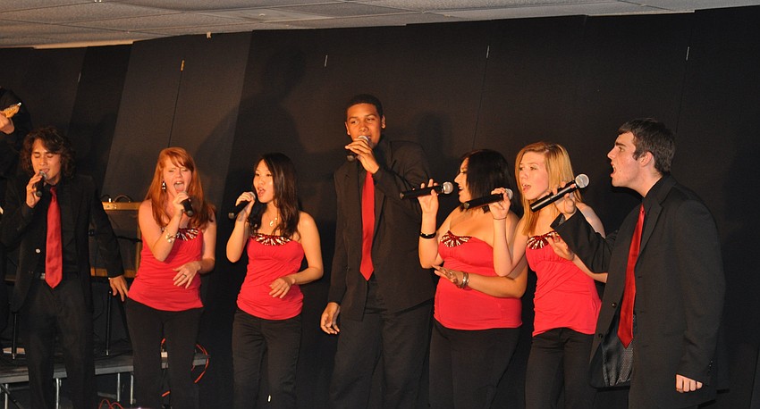 The Booker High School Vocal Jazz Ensemble