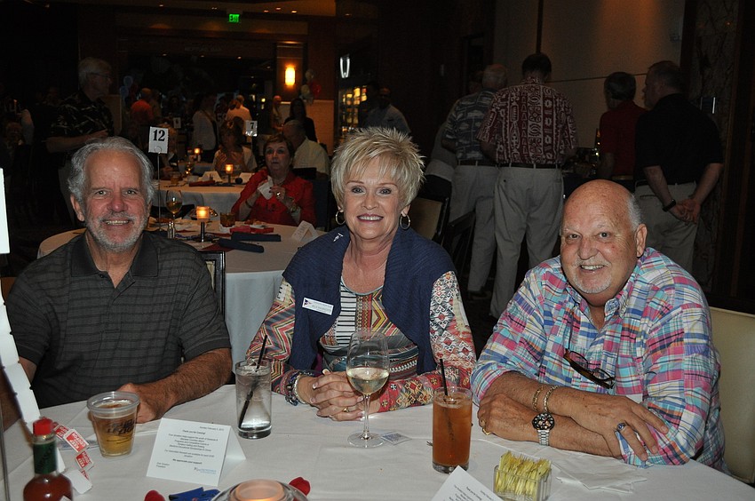 Bob Goodman with Commodore Willa and Michael Saalwaechter