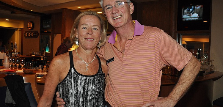 Marie and future Commodore Bob Hunter