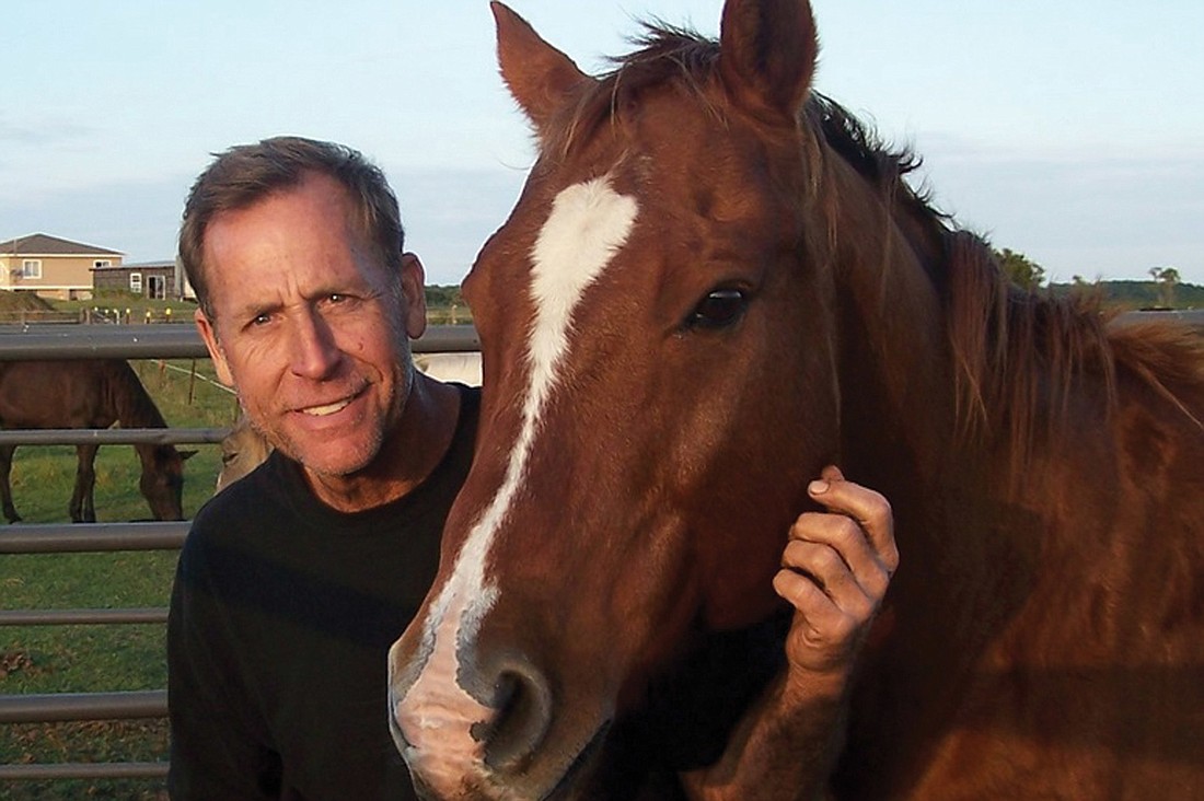 Gary Fresch and Duke the horse. Courtesy photo.
