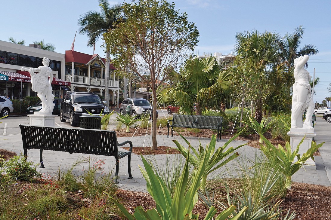 The St. Armands Circle Buskers will perform from 6 to 9 p.m. every Wednesday starting March 14. Robin Hartill.