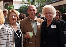 Co-chair Betty-Jean Bavar, Ken Abt and Co-chair Stephanie Shaw