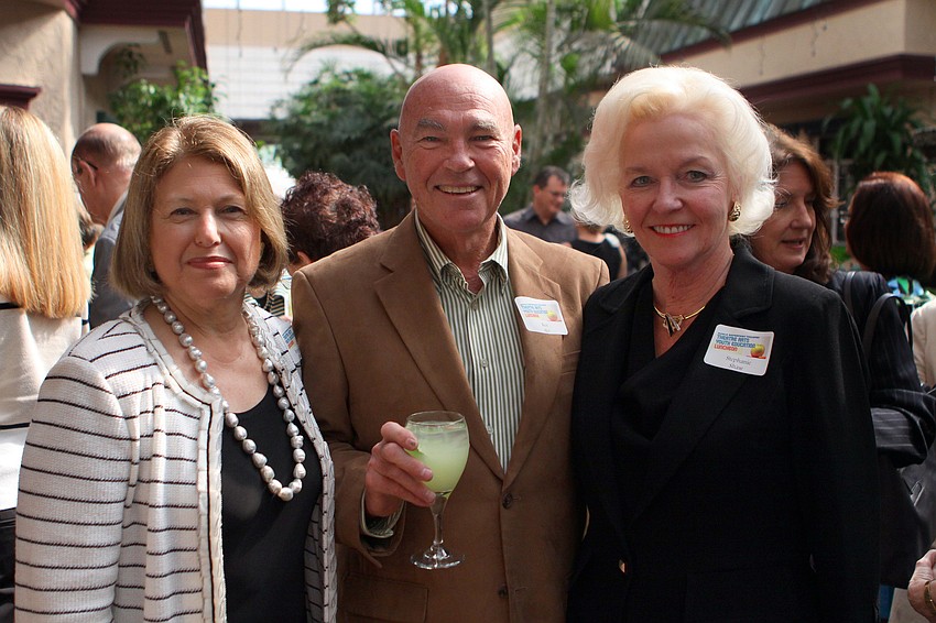 Co-chair Betty-Jean Bavar, Ken Abt and Co-chair Stephanie Shaw