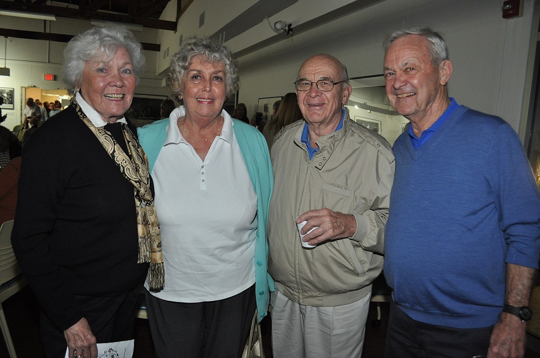 Nancy Bremble, Mary Ann and Jim Maclellan, and Ted Bremble