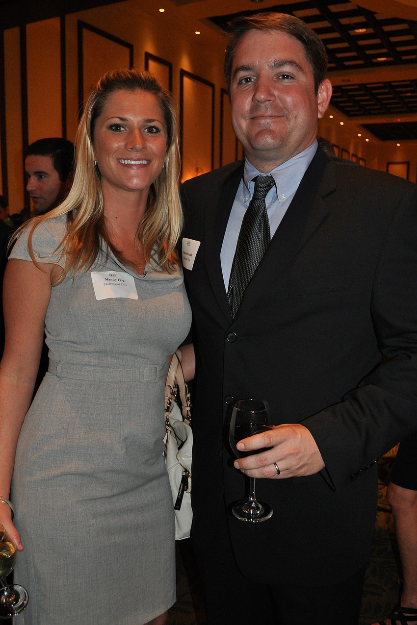 Mandy Feig and Nicholas Artemik, both of Multiband USA