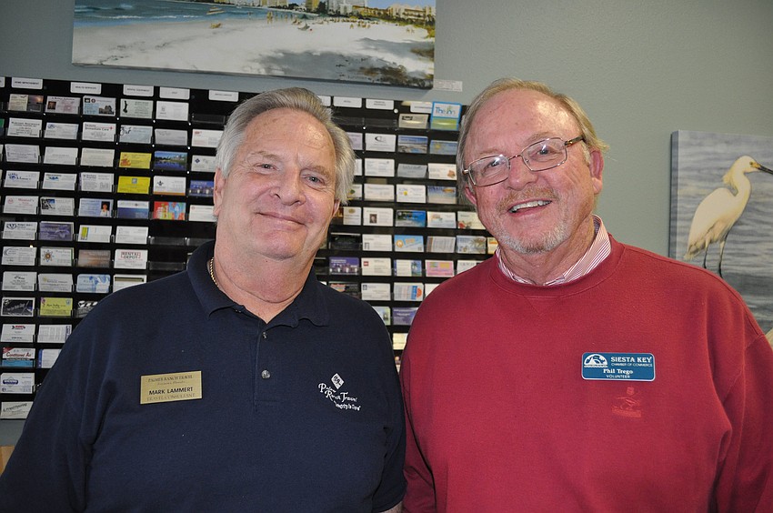 Mark Lammert of Palmer Ranch Travel with Phil Trego