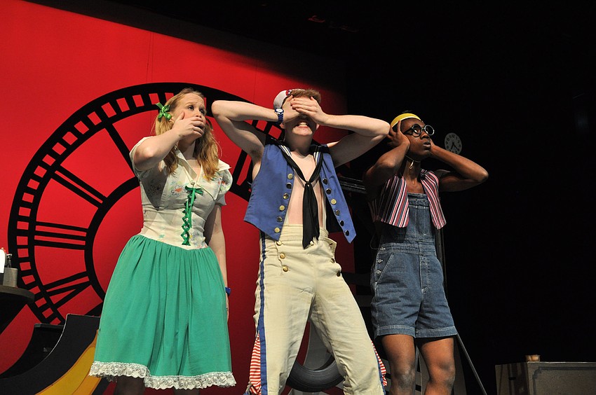 Sydney Deal, Matt Robertson and Treyvon Thomas