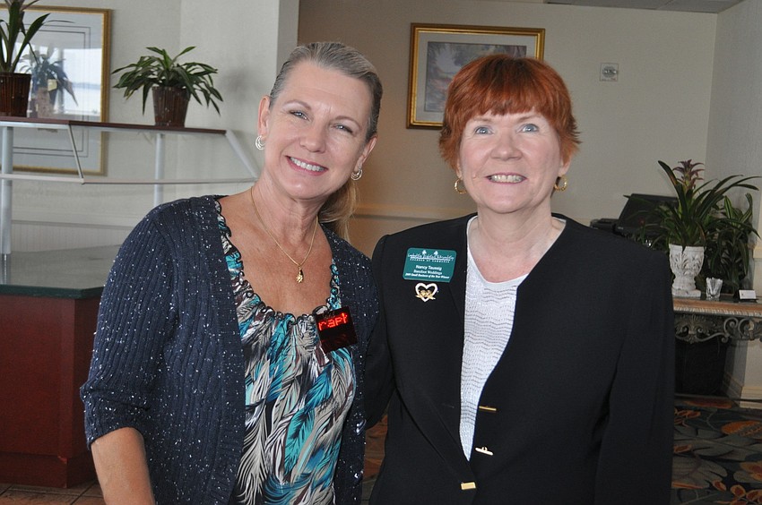 Stephanie Dubsky and Nancy Taussig do weddings together